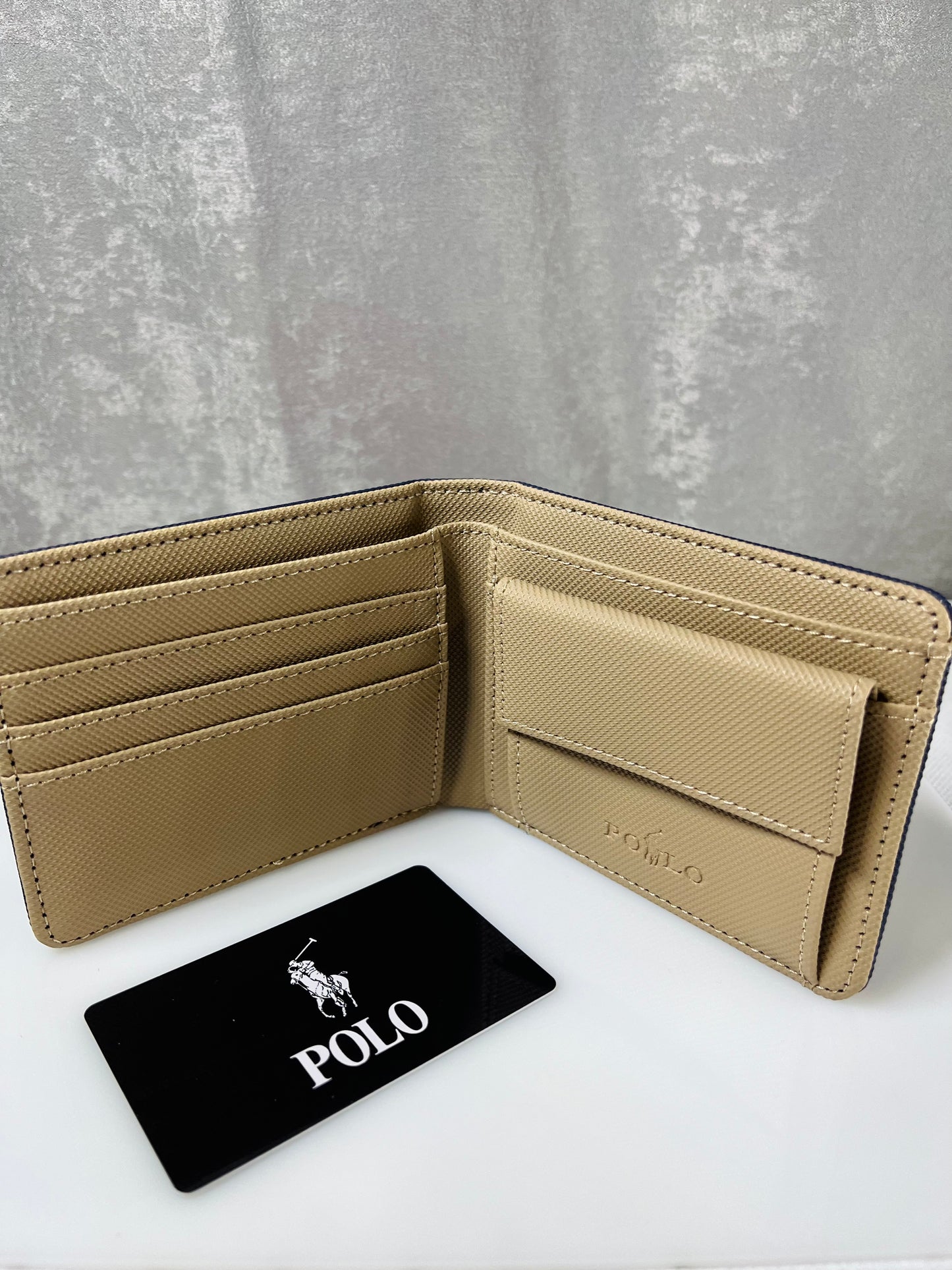 Polo Navy Blue Wallet