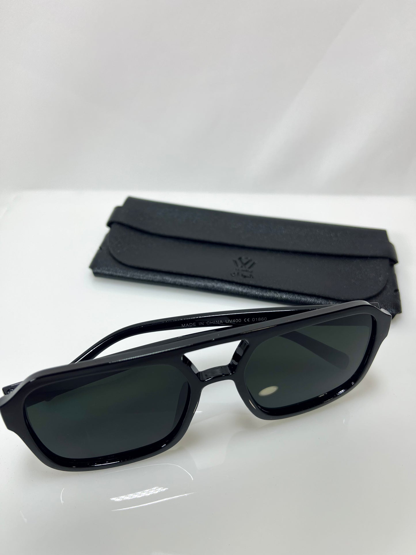 Square Black Sunglasses