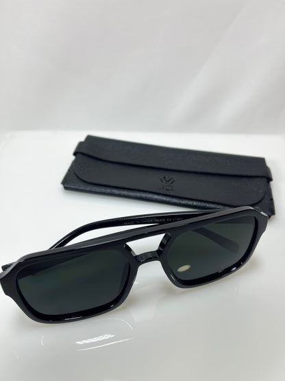 Square Black Sunglasses