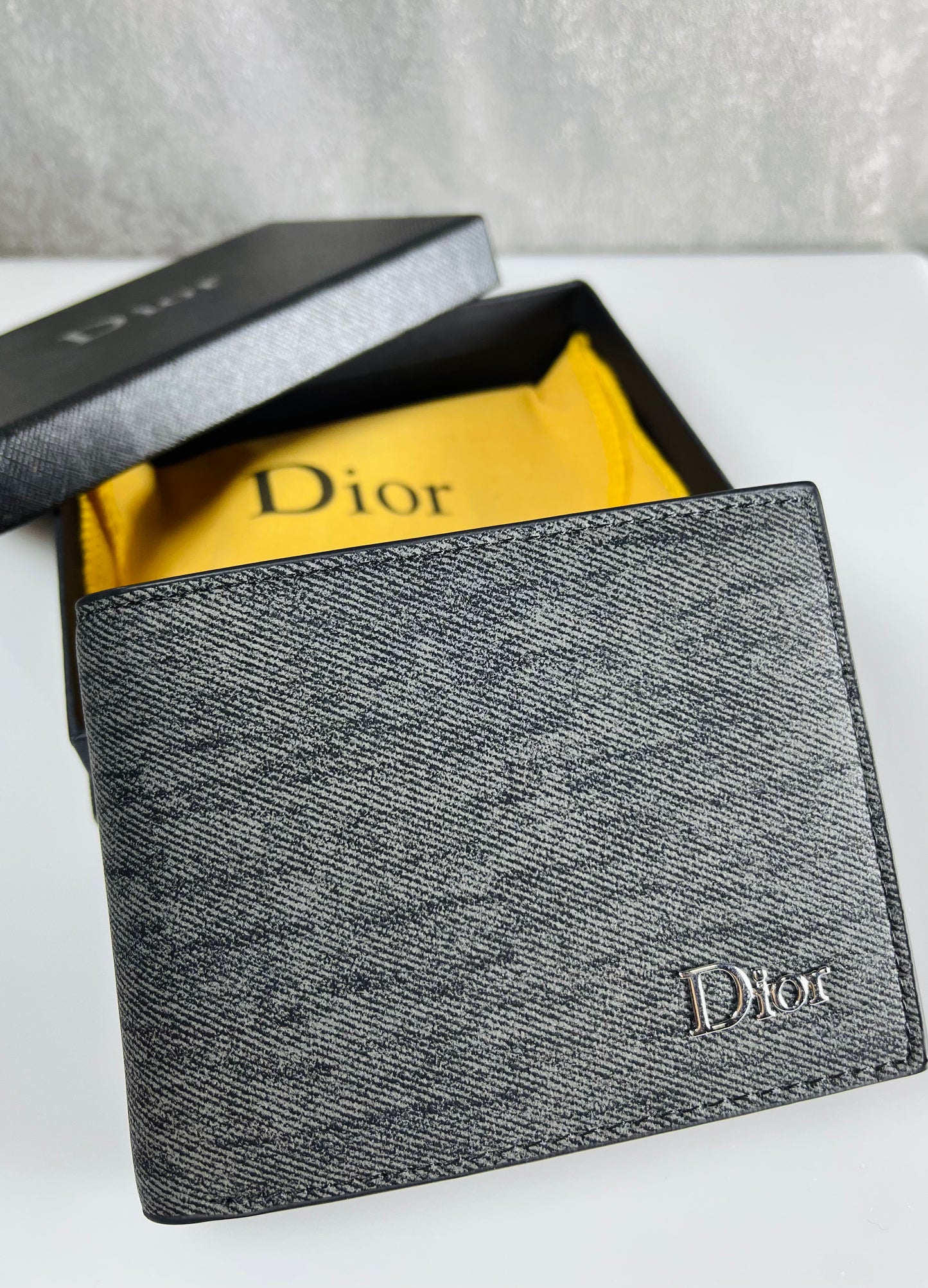 Dior Grey Wallet