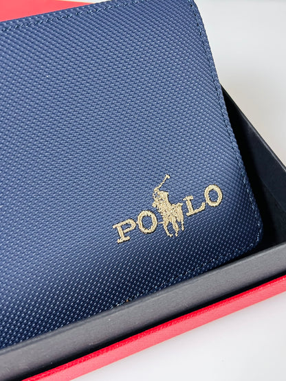 Polo Navy Blue Wallet