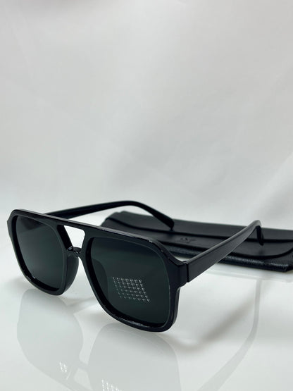 Square Black Sunglasses