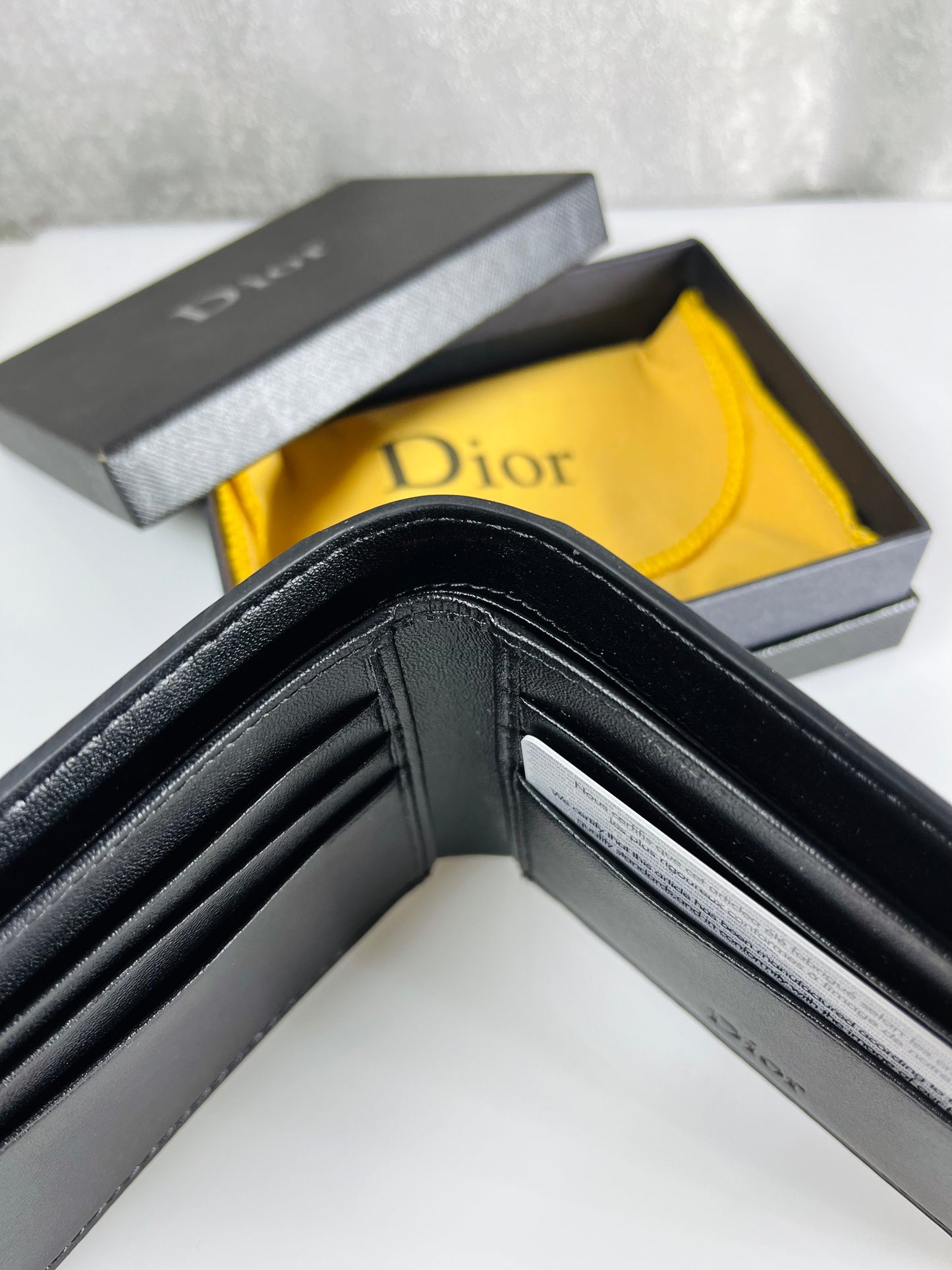 Dior Grey Wallet