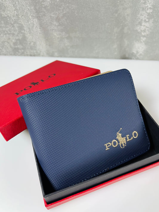 Polo Navy Blue Wallet