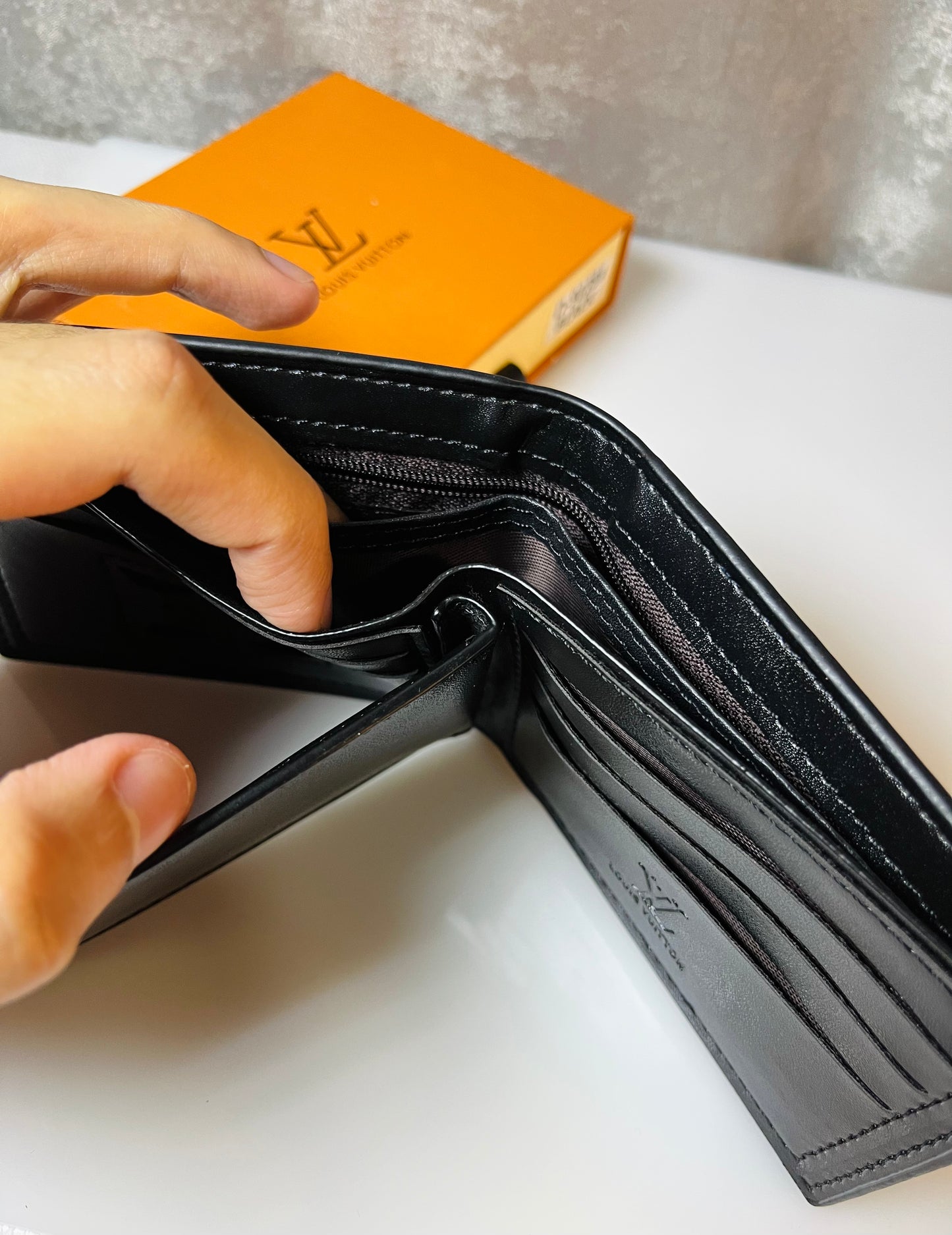 LV Black Wallet