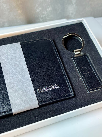 CK Black (Wallet & Keychain)